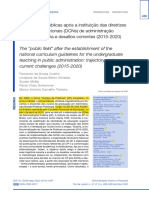 Desafios do Campo de Públicas após as DCNs