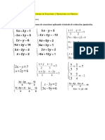 Taller de Sistemas de Ecuaciones y Operaciones Con Matrices (GRUPOS PARES)