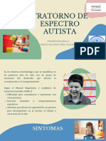 Tratorno de Espectro Autista: Psicopatologia Ii Grace Solange Vera Calliaya