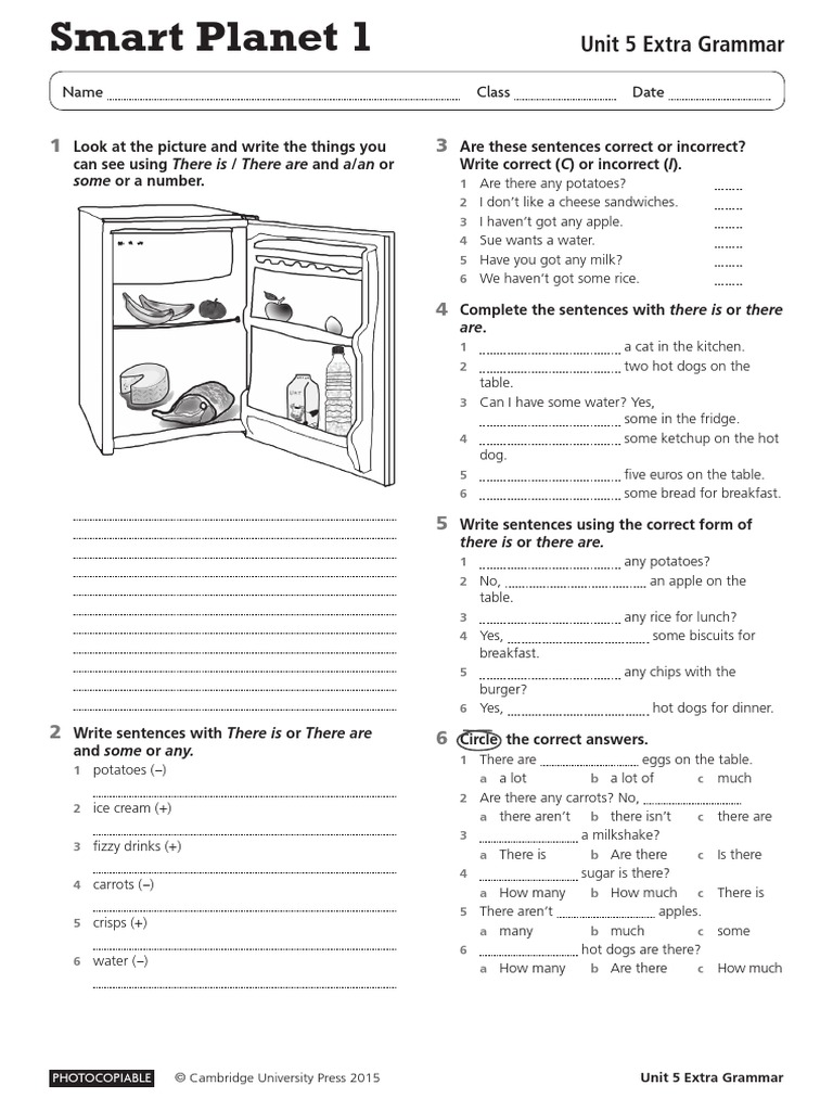 Unit 5 Extra Grammar Without Answers-2 | PDF | Potato Chip | Cuisine
