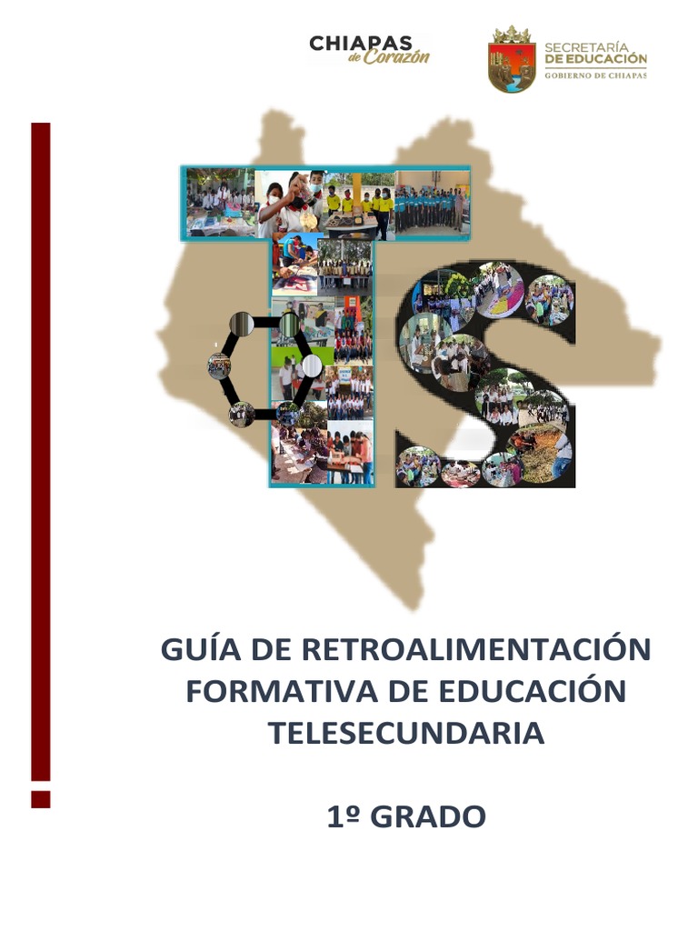 1er Grado Guia Telesecundaria PDF Evaluación Maestros