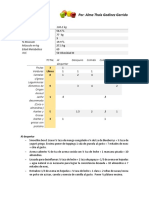 1er Plan de Alimentación