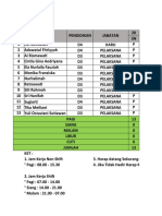 Jadwal Bidan VK - 4