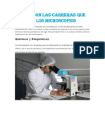 Las Carreras Que Utilizan Los Microscopios-1