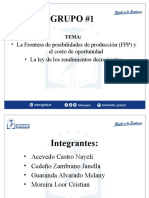 FPP y Ley de Rendimientos