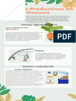 Infografia de Sectores Productivos en Oaxaca