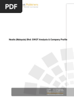 Download Nestle Malaysia Bhd Swot Analysis n Company Profile by Ng Mei Tian SN59534385 doc pdf