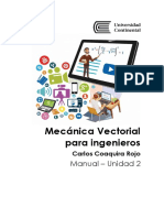 Manual Unidad 2 Mecánica Vectorial para Ingenieros