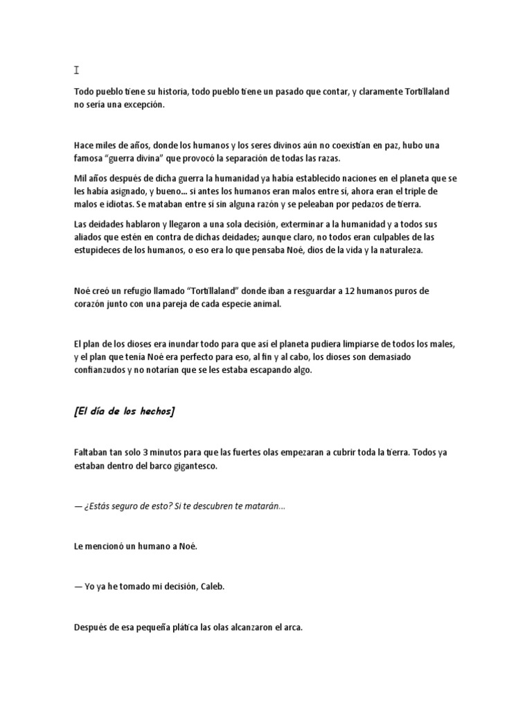 Lore Tortillaland Descargar gratis PDF Amor Deidades