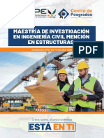 BROCHURE MAESTRIA DE INVESTIGACION EN INGENIERIA CIVIL MENCION EN ESTRUCTURAS Espe Comprimido