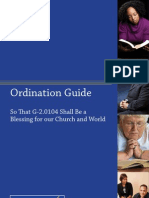 Ordination Guide for Amendment 10-A