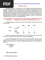 W5-Comprehensive Local Juvenile Intervention Plan