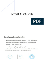 Integral Cauchy - S