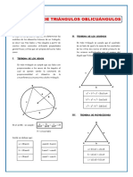 Trigonometria Tema 20 Resolucion de Triangulos Oblicuangulos Master Peru 2022