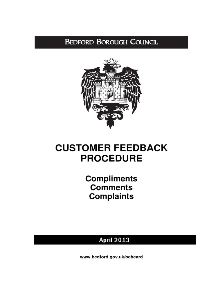 Corporate Complaints Procedure 2013 PDF Mediation Complaint