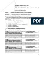 Informe de Brigadas Seccion 1° e