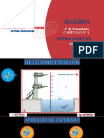 Álgebra 1o Secundaria: Operaciones con números enteros