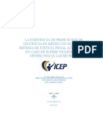 LA EXISTENCIA DE PRESUNCION DE INOCENCIA EN MÉXICO en EL NUEVO SISTEMA DE JUSTICIA PENAL ACUSATORIO EN CASO DE SUFRIR VIOLENCIA DE GÉNERO HACIA LAS MUJERES