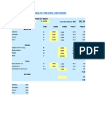 Analisis de Precios Unitarios - Apu