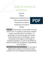 Metodología de Solución de Problemas