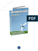 Guía completa para construir tu propio aerogenerador