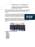 9 Tipos de Instituciones PDF