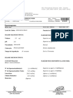 Espermograma com resultados abaixo dos parâmetros de referência