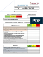 4to Grado Ficha Descriptiva