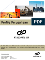 Company Profile - PT. DIEKO PUTRA JAYA