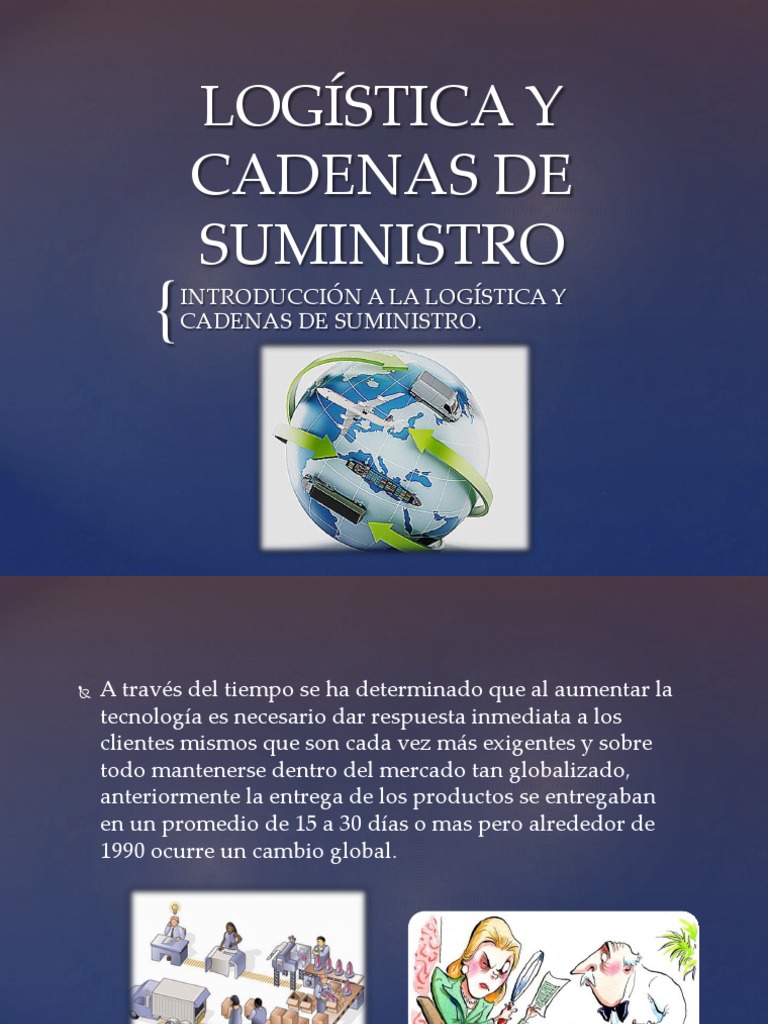 Unidad 1. Logística y Cadenas de Suministro Presentacion | PDF ...