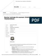 Revisar Entrega de Examen - DIAGNÓSTICA TRANSVERSAL - ..