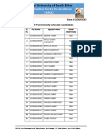 DACE Result CUSB