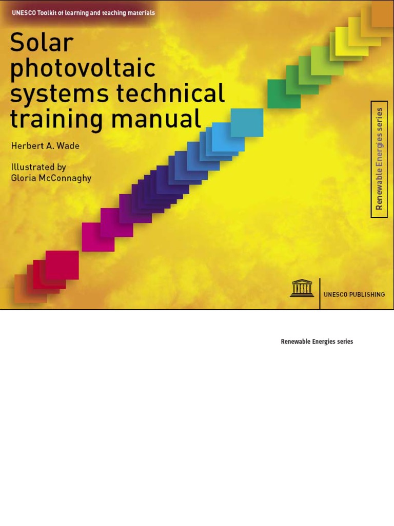 Solar Photovoltaic Systems Technical Training Manual | PDF | Solar ...