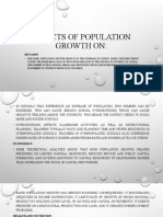 Effects of Population Growth on Education, Economics & More