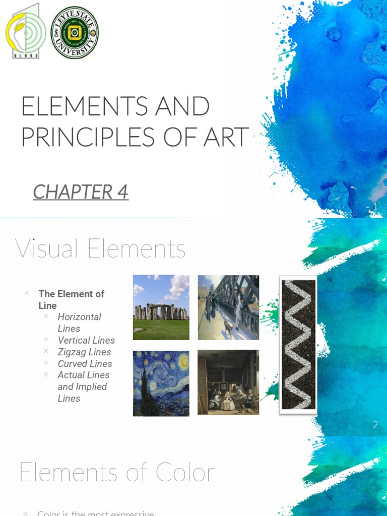 Elements and Principles of Art PDF Color Composition (Visual Arts)