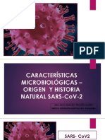 CARACTERÍSTICAS MICROBIOLÓGICAS - ORIGEN Y HISTORIA NATURAL SARS-CoV-2