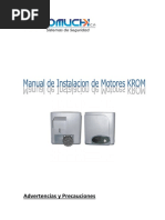 Manual de Motores KROM