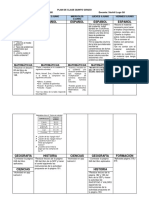 PLAN DE CLASE QUINTO GRADO 1 Al 12 de Junio