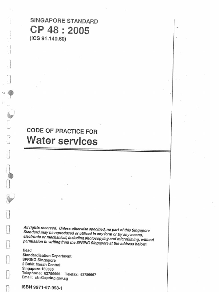 CP 48..2005 Water Services | PDF