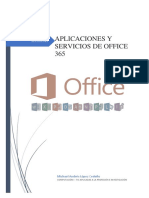 Aplicaciones Y Servicios de Office 365: Michael Andrés López Cedeño