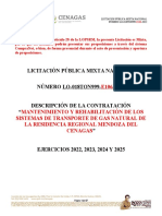 Convocatoria A La Licitacion Pública OMA Mendoza LO-018TON999-E106-2022