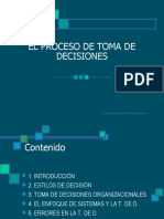 El proceso de toma de decisiones: identificación del problema y desarrollo de soluciones