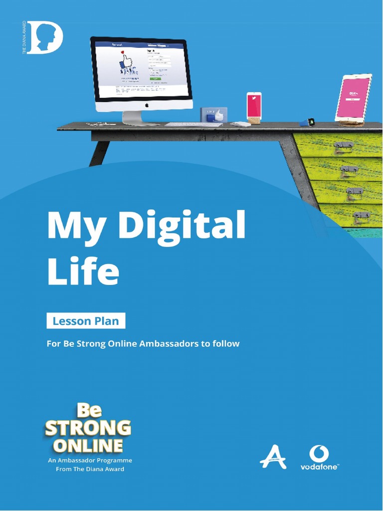 Lesson plan my digital life document pdf online and offline