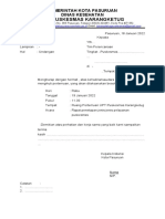 Format Undangan Penetapan Jenis Layanan