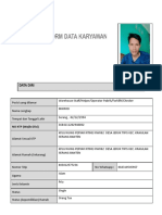 Form Data Pelamar - MIKROD