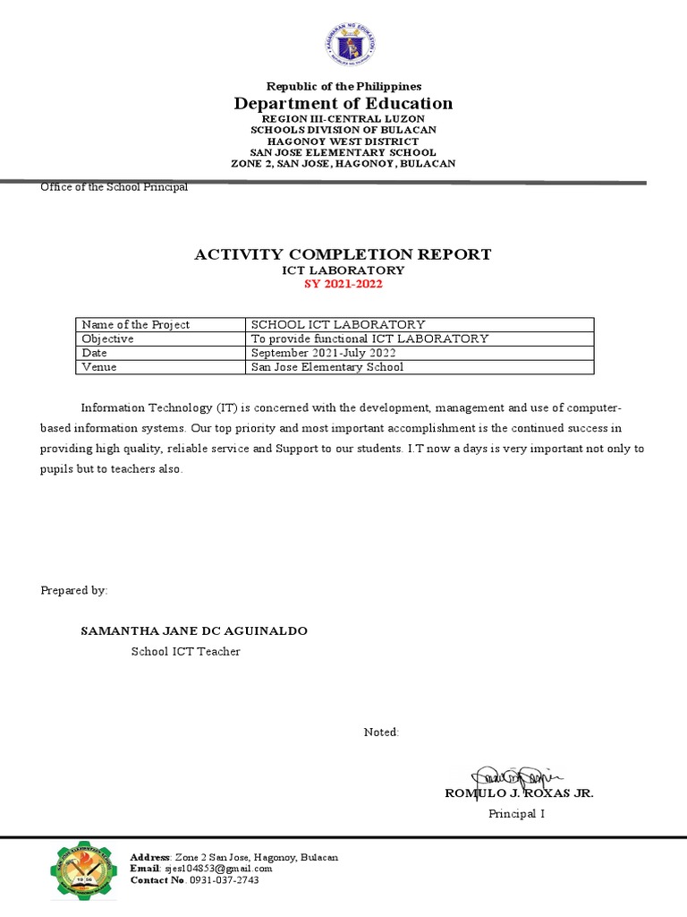 Acr Chairs and Blackboards PDF Educational Technology Philippines