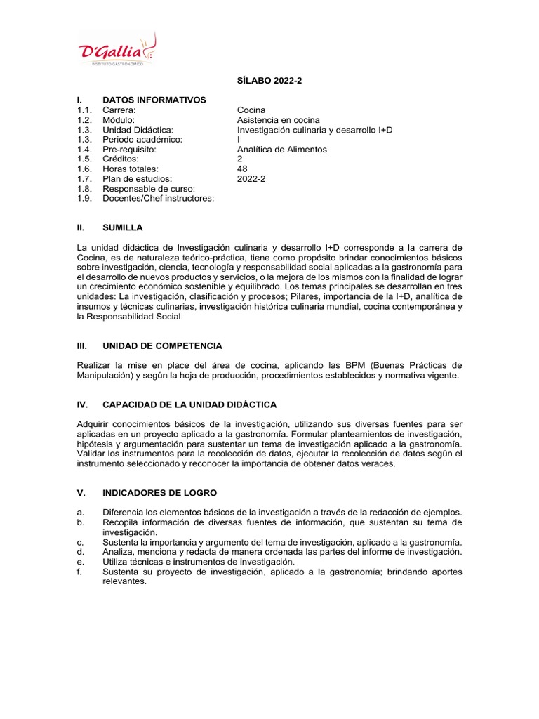 Sumilla | PDF | Evaluación | Aprendizaje