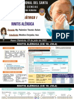 Rinitis Alérgica - Pediatría