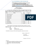 SURAT TUGAS Membawa Obor