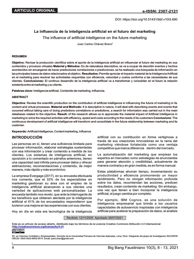 Impacto de la IA en el Marketing Futuro | PDF | Marketing ...